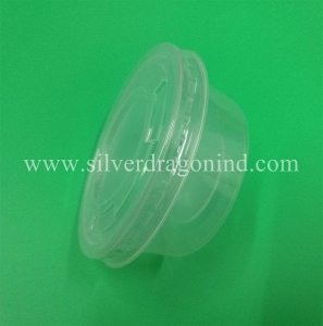 Custom Disposable PP Soup Bowl with Cover